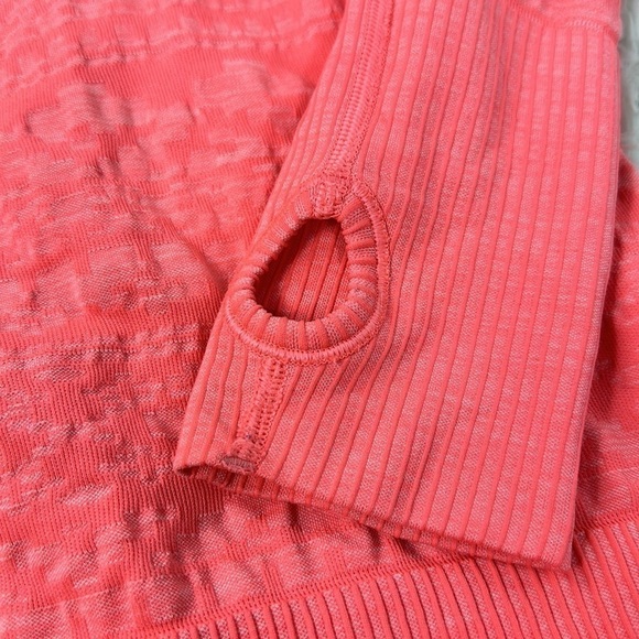 Lululemon Rest Less Pullover Heathered Electric Coral - Picture 2 of 7